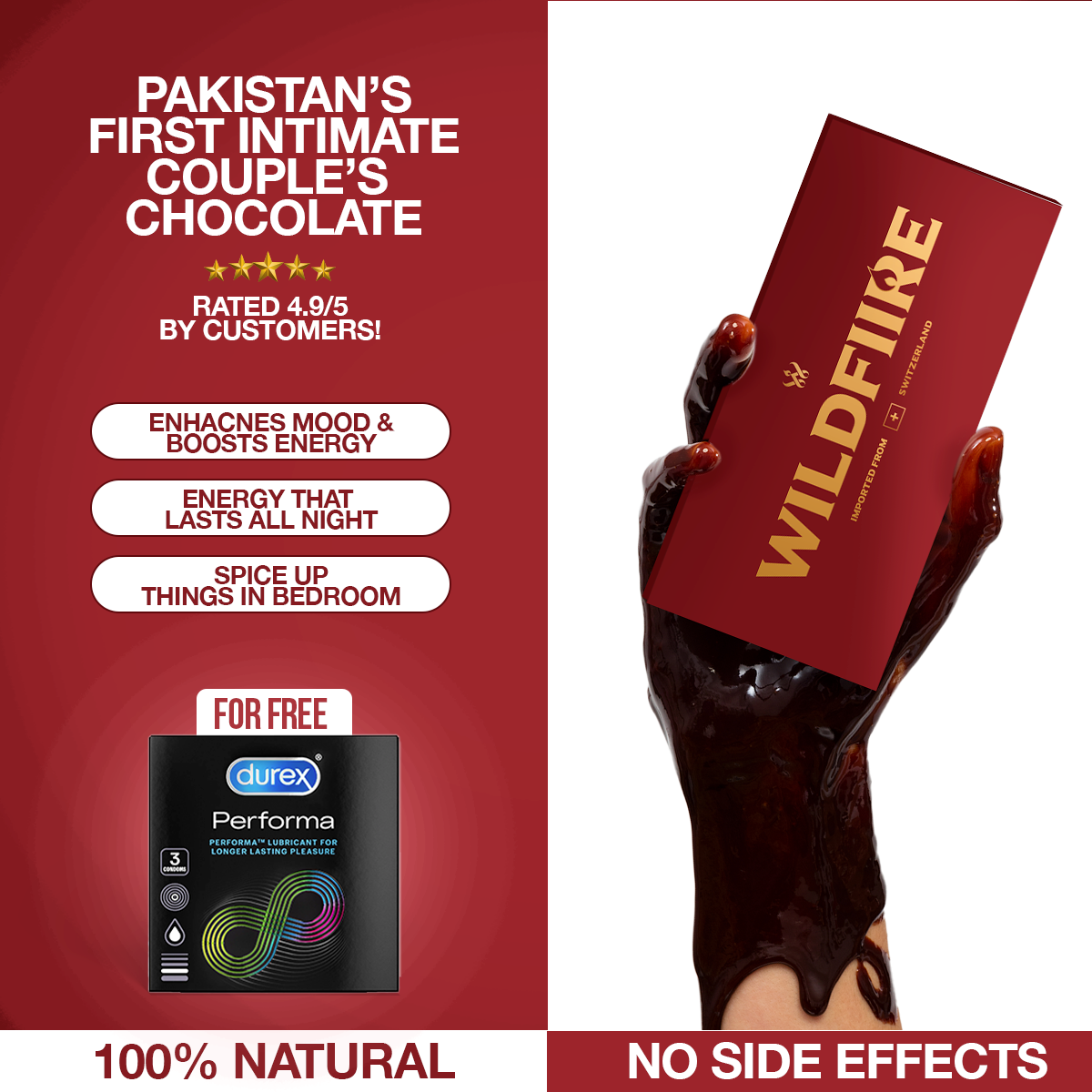 WILDFIIRE INTIMATE CHOCOLATE TABS🔥